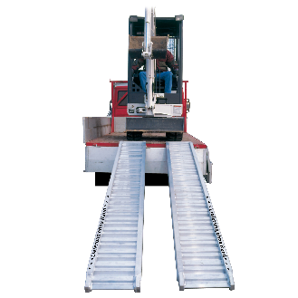 Leichte Rampe 2,4m lang 1200kg Tragkraft-Beschreibung lesen