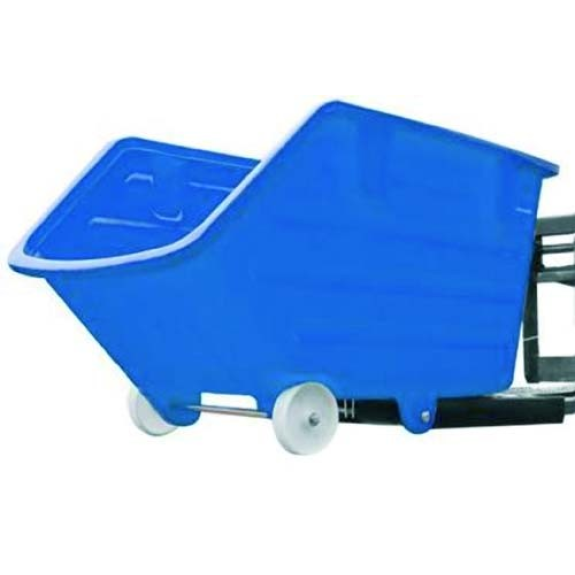 Tolva autobasculante PVC 750 litros con ruedas-Leer más