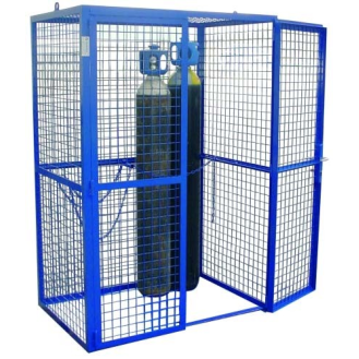 Caseta para 8 botellas de gas con malla-Leer más