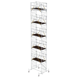 MUNK Rollgerüst SG mit Doppelplattform 1,35x2,45m Plattform 13,62m AH-Beschreibung lesen