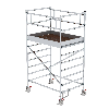 MUNK Rollgerüst mit Doppelplattform 1,35x1,80m Plattform, 4,35m AH MUNK Rollgerüst mit Doppelplattform 1,35x1,80m Plattform, 4,35m AH