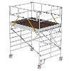 MUNK Klappgerüst SG mit Dreifach-Plattform 2,45x1,90m und Sicherheitsgeländer 4,51m AH MUNK Klappgerüst SG mit Dreifach-Plattform 2,45x1,90m und Sicherheitsgeländer 4,51m AH