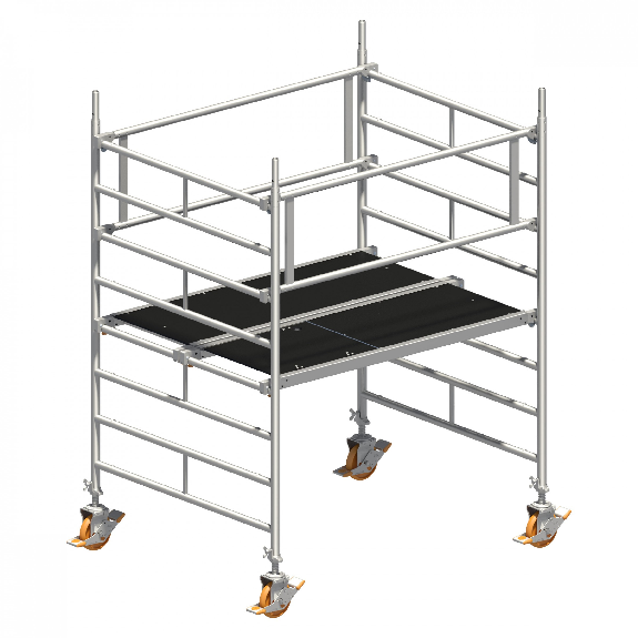 Layher Rollgerüst Uni Kompakt 3,20m AH (DIN EN 1004:2004) Layher Rollgerüst Uni Kompakt 3,20m AH (DIN EN 1004:2004)-Beschreibung lesen