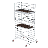MUNK Rollgerüst mit Doppelplattform 1,35x2,45m Plattform, 6,35m AH MUNK Rollgerüst mit Doppelplattform 1,35x2,45m Plattform, 6,35m AH