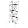 MUNK Rollgerüst mit Schrägaufstiegen 1,35x2,45m Plattform, 8,35m AH MUNK Rollgerüst mit Schrägaufstiegen 1,35x2,45m Plattform, 8,35m AH