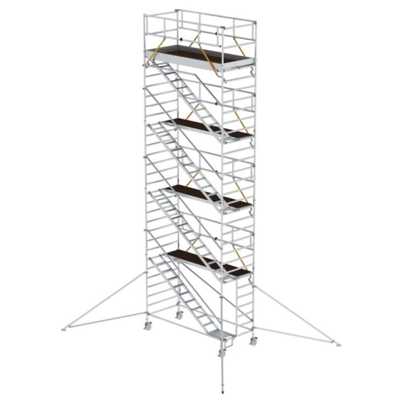 MUNK Rollgerüst SG mit Schrägaufstiegen 1,35x3,00m und Ausleger 10,39m AH MUNK Rollgerüst SG mit Schrägaufstiegen 1,35x3,00m und Ausleger 10,39m AH-Beschreibung lesen