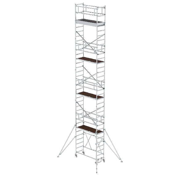 MUNK Klappgerüst 0,75x1,80m Plattform, 10,80m Arbeitshöhe MUNK Klappgerüst 0,75x1,80m Plattform, 10,80m Arbeitshöhe-Beschreibung lesen