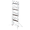 MUNK Aluminium-Rollgerüst mit Ausleger 3,00x0,75m Plattform 11,51m AH