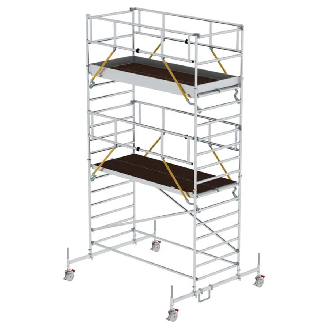 MUNK Rollgerüst SG mit Doppelplattform 1,35x3,00m Plattform 6,66m AH-Beschreibung lesen