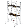 MUNK Rollgerüst SG mit Doppelplattform 1,35x3,00m Plattform 6,66m AH