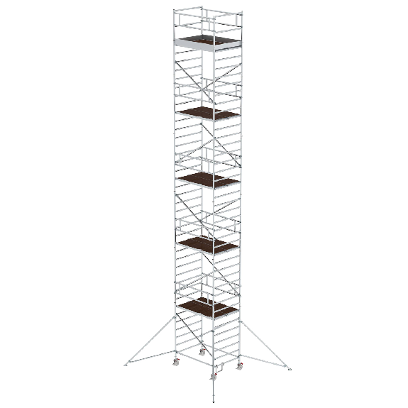 MUNK Rollgerüst mit Doppelplattform 1,35x1,80m Plattform 13,35m AH MUNK Rollgerüst mit Doppelplattform 1,35x1,80m Plattform 13,35m AH-Beschreibung lesen