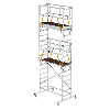 MUNK Aluminium Standard Rollgerüst SG mit 6,10m Arbeitshöhe