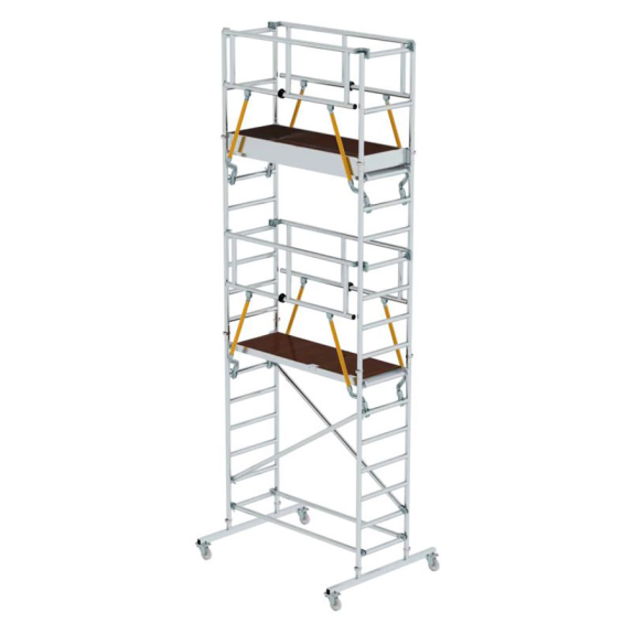 MUNK Aluminium Standard Rollgerüst SG mit 6,10m Arbeitshöhe-Beschreibung lesen