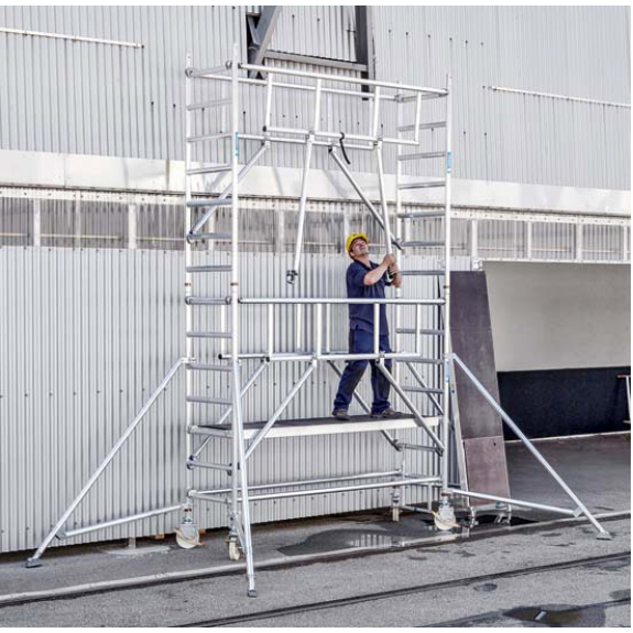 Zarges Fahrgerüst MultiTower S-PLUS 2T mit Auslegern, doppelte Plattformbreite 1,80m Plattformlänge 13,20m AH Zarges Fahrgerüst MultiTower S-PLUS 2T mit Auslegern, doppelte Plattformbreite 1,80m Plattformlänge 13,20m AH-Beschreibung lesen