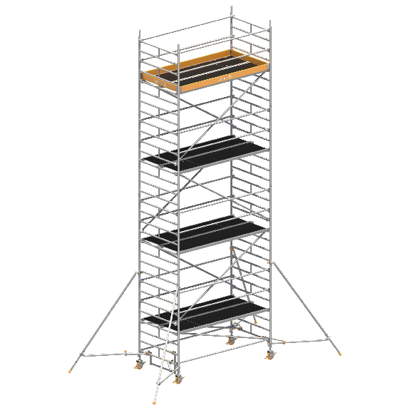 Roll Frame Uni Wide P2 avec des échafaudages 9,20m ah-Leer más