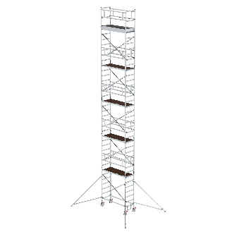 MUNK Rollgerüst SG mit Ausleger 0,75x1,80m Plattform 12,35m AH-Beschreibung lesen