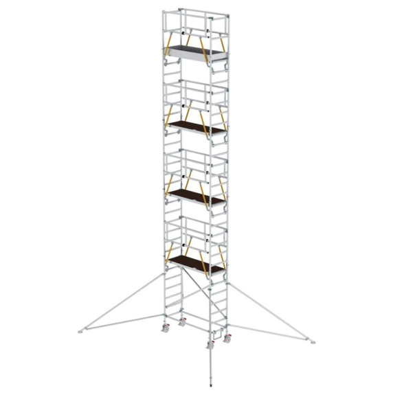 MUNK Rollgerüst SG mit Ausleger 0,75x1,80m Plattform 10,39m AH-Beschreibung lesen