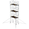 MUNK Rollgerüst SG mit Doppelplattform 1,35x2,45m und Ausleger 8,43m AH MUNK Rollgerüst SG mit Doppelplattform 1,35x2,45m und Ausleger 8,43m AH