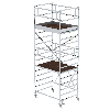 Klappbares Aluminiumgerüst 3,80 m