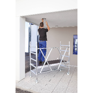 Klappgerüst für Türdurchgang 75 cm, Arbeitshöhe 3,00 m-Beschreibung lesen
