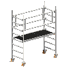 Layher Rollgerüst Uni Leicht Standard-Aufbau 3,11m AH