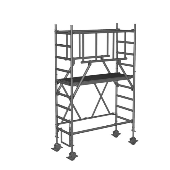 ZARGES Compactmaster S-PLUS 2T - échafaudage pliable hauteur de travail 3,75 m-Leer más