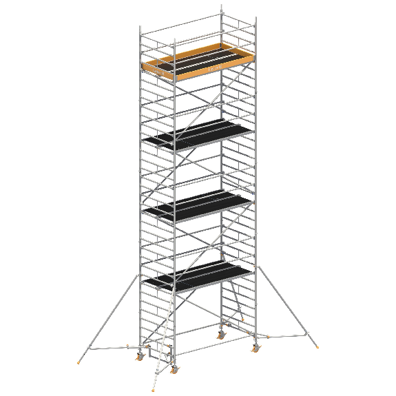 Roll Frame Uni Wide P2 avec des échafaudages 10,20m ah-Leer más