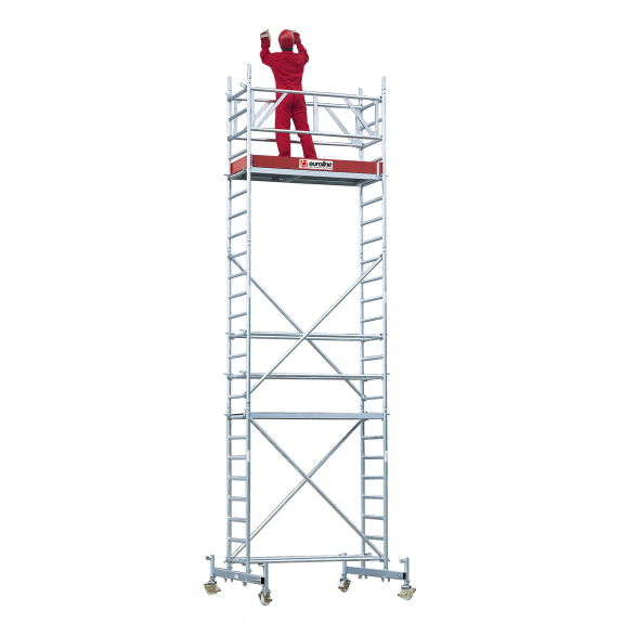 9521 Structure de sécurité de l'échafaudage avec Fahrbalken Shifting / Interruptions 12,35 m-Leer más