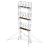 MUNK Rollgerüst SG mit Ausleger 0,75x3,00m Plattform 9,55m AH MUNK Rollgerüst SG mit Ausleger 0,75x3,00m Plattform 9,55m AH