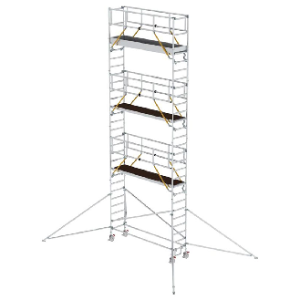 MUNK Rollgerüst SG mit Ausleger 0,75x3,00m Plattform 9,55m AH-Beschreibung lesen