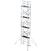 Klappbares Aluminiumgerüst 7,80 m