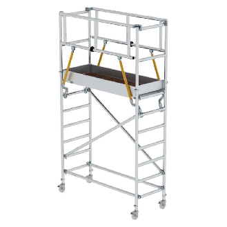 MUNK Aluminium Standard Rollgerüst SG mit 4,10m Arbeitshöhe-Beschreibung lesen