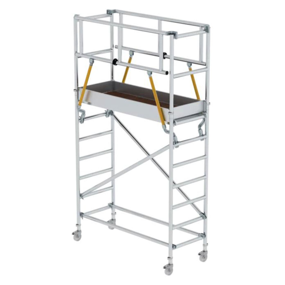 MUNK Aluminium Standard Rollgerüst SG mit 4,10m Arbeitshöhe MUNK Aluminium Standard Rollgerüst SG mit 4,10m Arbeitshöhe-Beschreibung lesen