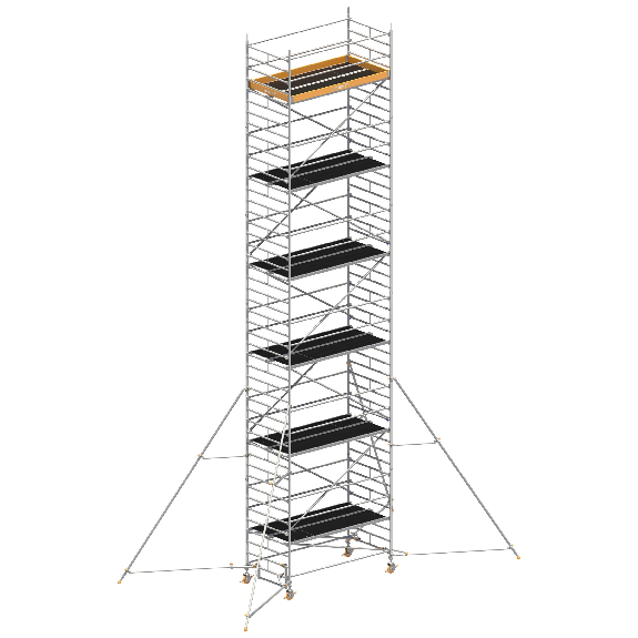 Roll Frame Uni Wide P2 avec des échafaudages 5m, 13,20m ah-Leer más