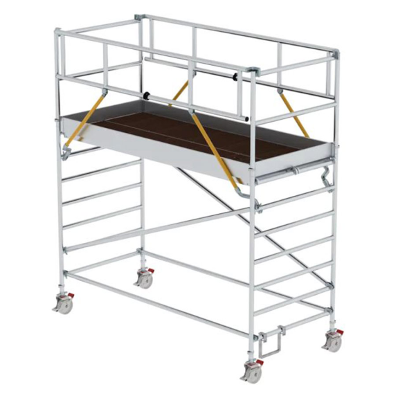 MUNK Rollgerüst SG mit Doppelplattform 1,35x3,00m Plattform 4,51m AH MUNK Rollgerüst SG mit Doppelplattform 1,35x3,00m Plattform 4,51m AH-Beschreibung lesen