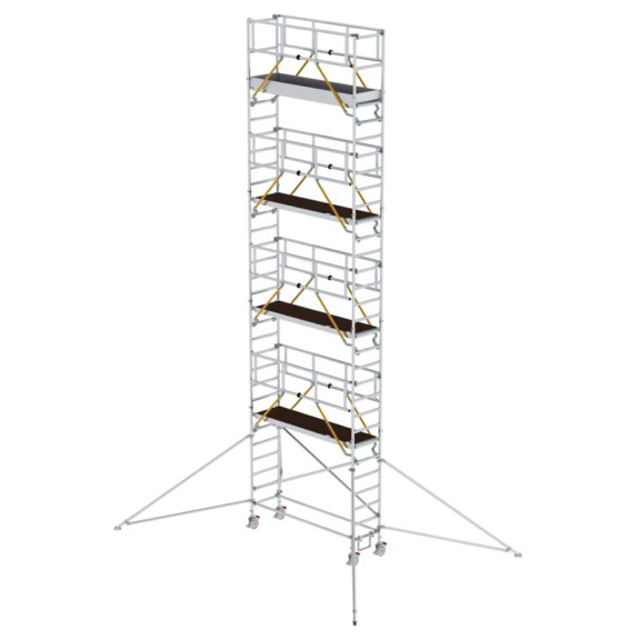 MUNK Rollgerüst SG mit Ausleger 0,75x2,45m Plattform 10,39m AH-Beschreibung lesen
