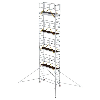 MUNK Rollgerüst SG mit Ausleger 0,75x2,45m Plattform 10,39m AH