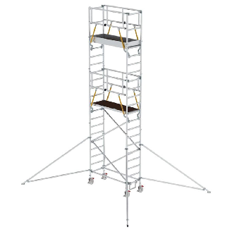 MUNK Rollgerüst SG mit Ausleger 0,75x1,80m Plattform 7,59m AH-Beschreibung lesen