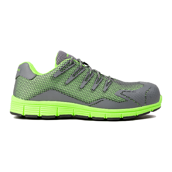 Coverguard - Basket de sécurité basse verte fluo FLUORITE S1P Coverguard - Basket de sécurité basse verte fluo FLUORITE S1P-Lire la description