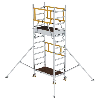 MUNK Flexxtower SG mit Sicherheitsgeländer 6,10m AH