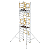 MUNK Flexxtower SG mit Sicherheitsgeländer 6,10m AH