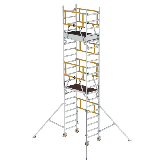 MUNK Flexxtower SG mit Sicherheitsgeländer 6,10m AH-Beschreibung lesen