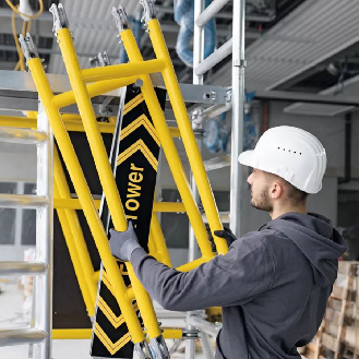 MUNK Flexxtower SG mit Sicherheitsgeländer 6,10m AH-Beschreibung lesen