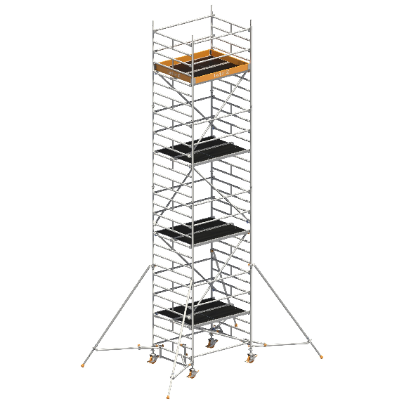 Roll Frame Uni Compact P2 avec des échafaudages 9,20m ah-Leer más