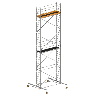 Layher Rollgerüst Uni Standard 10,38m AH (DIN EN 1004:2004)-Beschreibung lesen