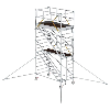 MUNK Rollgerüst SG mit Schrägaufstiegen 1,35x2,45m und Ausleger 6,47m AH MUNK Rollgerüst SG mit Schrägaufstiegen 1,35x2,45m und Ausleger 6,47m AH
