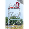 Euroline Gerüst 9514 mit Sicherheitsaufbau 1,50x2,85m Fahrbalken verschiebbar 7,35m AH Euroline Gerüst 9514 mit Sicherheitsaufbau 1,50x2,85m Fahrbalken verschiebbar 7,35m AH