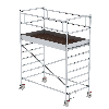 MUNK Rollgerüst mit Doppelplattform 1,35x2,45m Plattform, 4,35m AH MUNK Rollgerüst mit Doppelplattform 1,35x2,45m Plattform, 4,35m AH