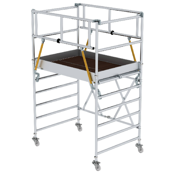 MUNK Klappgerüst SG 1,35x2,45m mit Sicherheitsgeländer 4,08m AH MUNK Klappgerüst SG 1,35x2,45m mit Sicherheitsgeländer 4,08m AH-Beschreibung lesen