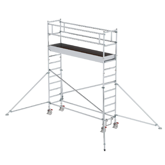 MUNK Aluminium-Rollgerüst mit Ausleger 3,00x0,75m Plattform 5,07m AH MUNK Aluminium-Rollgerüst mit Ausleger 3,00x0,75m Plattform 5,07m AH-Beschreibung lesen